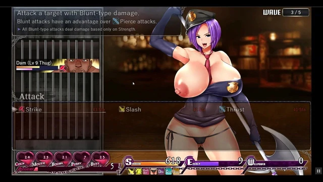 Karryn's Prison RPG Hentai game Ep.4 Warden’s first handjob