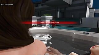 Away from Home (Vatosgames) Part 18 Playing with my Maid and Landlady by LoveSkySan69