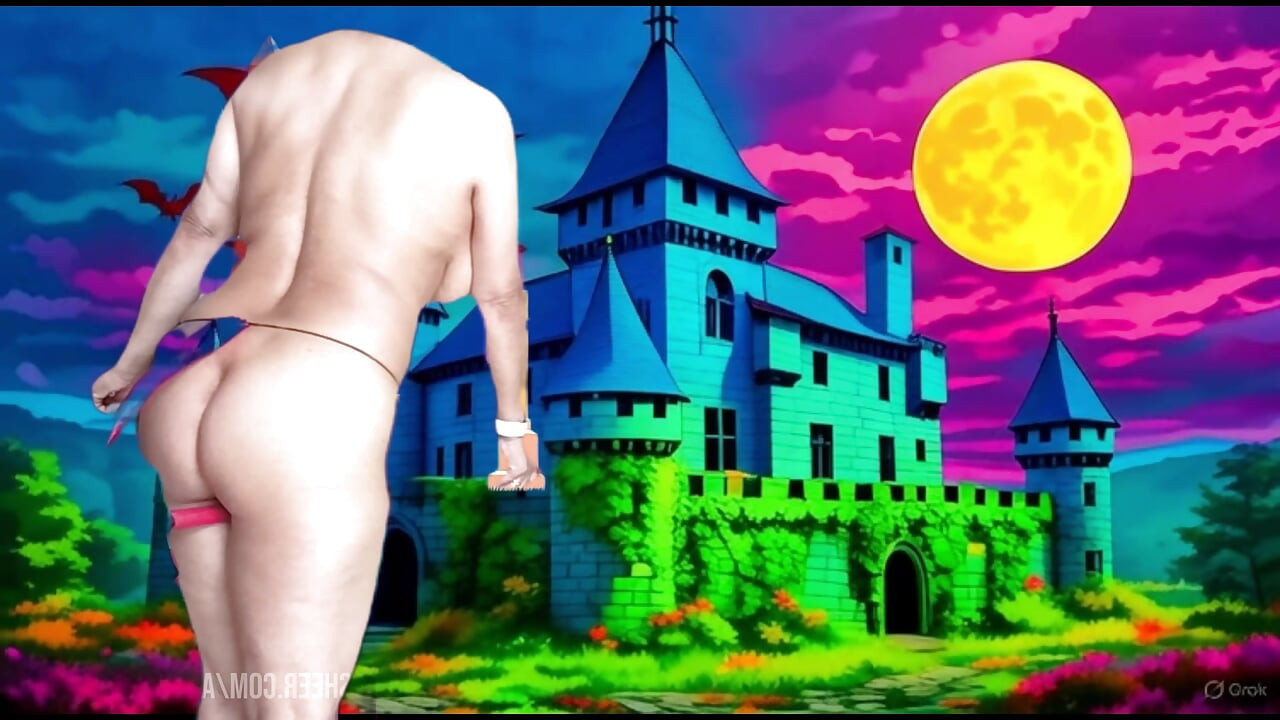 Cum Sucking Vampire with Garabas and Olga