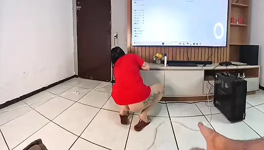 A maid tests her boss for his wife what will his reaction be?