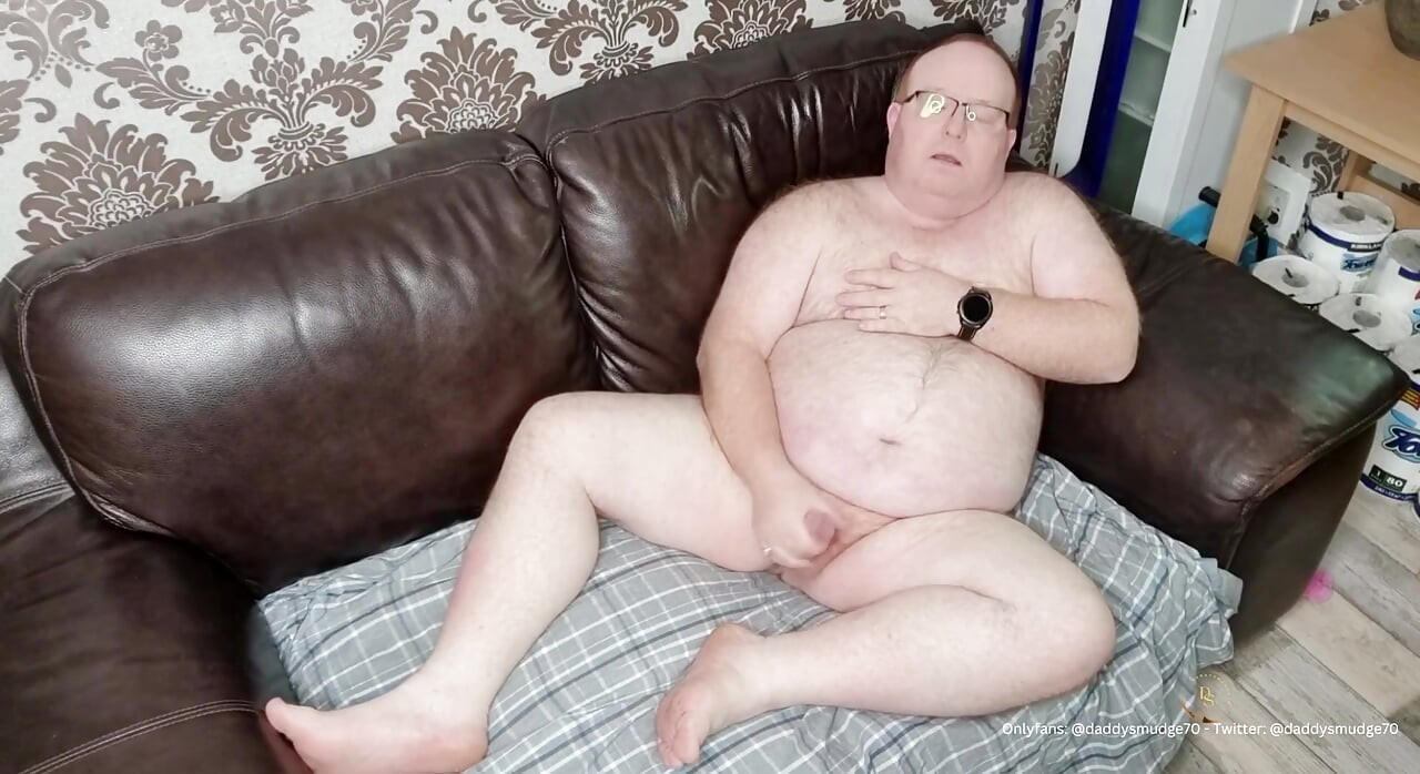 Daddy Cums on Couch
