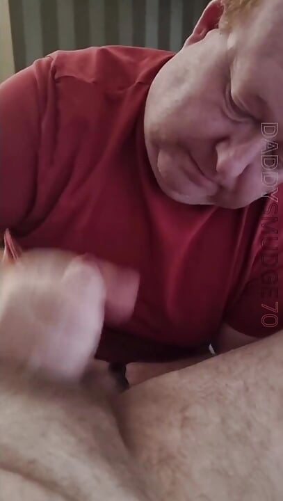 Daddy Wanks Stepson Until He Cums