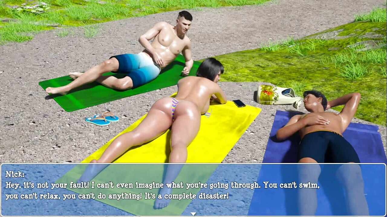 Lily of the valley: she is topless in front her husbands best friend