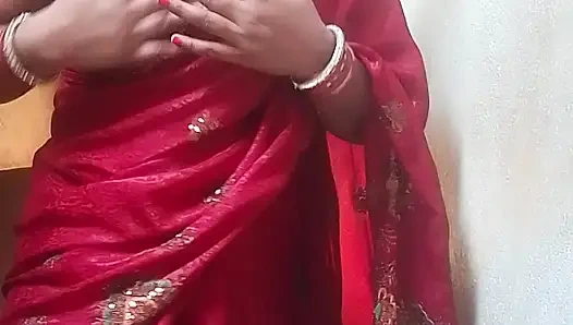 Sexy sister-in-law cooling the heat of her with cucumber