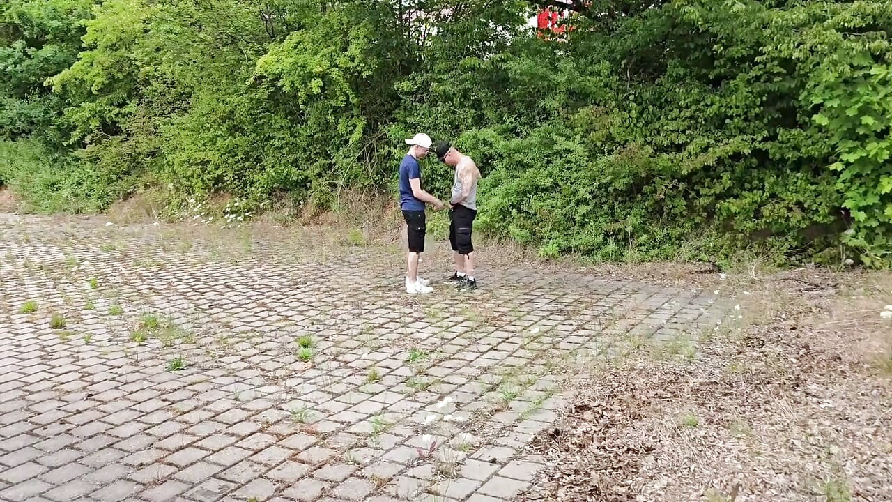 Found a Perfect Public Spot and Fucked My Gay Boy Bareback Like He Deserves