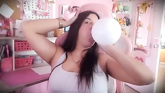 Balon tembung menganga - bunny looner