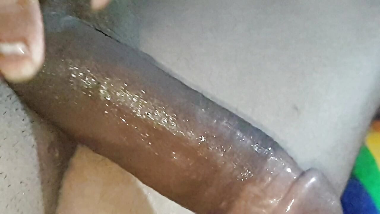 Deshi most of big size Cook massaging with lubricant gel