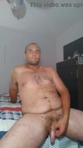 Pulling my cock out.