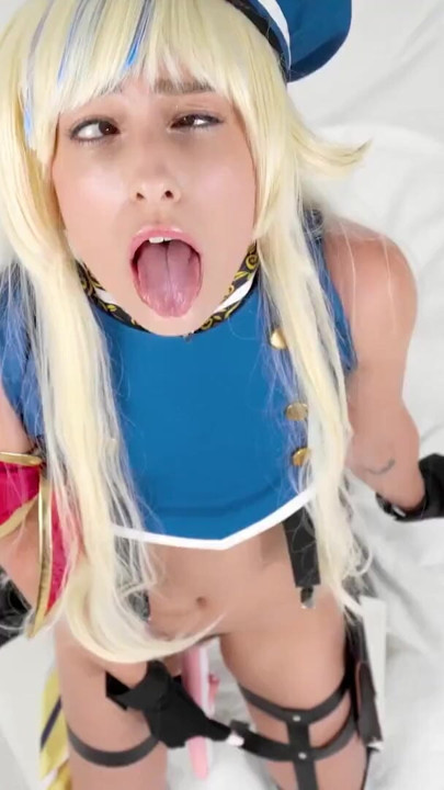 Cospuri Kristen Scott w Hina Suzuki i cosplay uczennicy | Klip 1