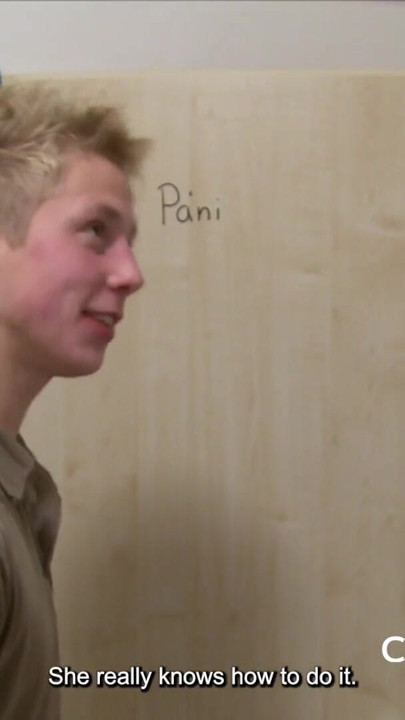 Busty model in bathrooms (Czech Couples) | Clip 1