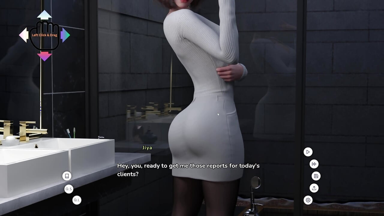 Hot Cartoon Gameplay Sexy GF Want to Hard Fuck