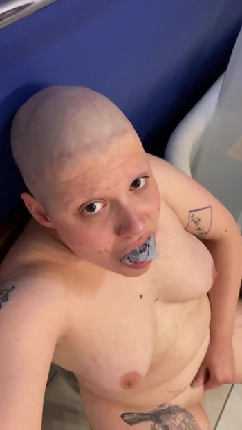 Memorable moment from "Hairless Whore - Adama Daat Amateur Fetish Head and Brow Shave"