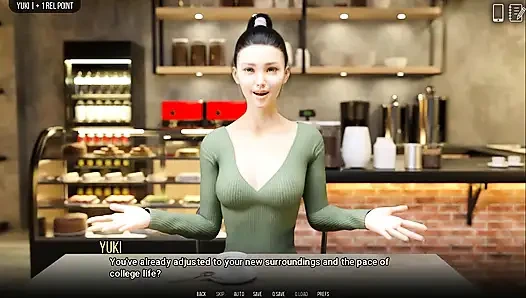 Universität der probleme: nacktes training mit heißer milf ep 41