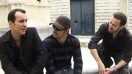 Busty French granny DP in hot threesome