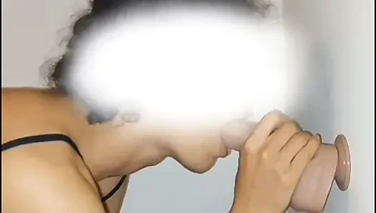 Big ass small dick Moroccan sissey famboy socking cock and loves to get fucked and he come really fast