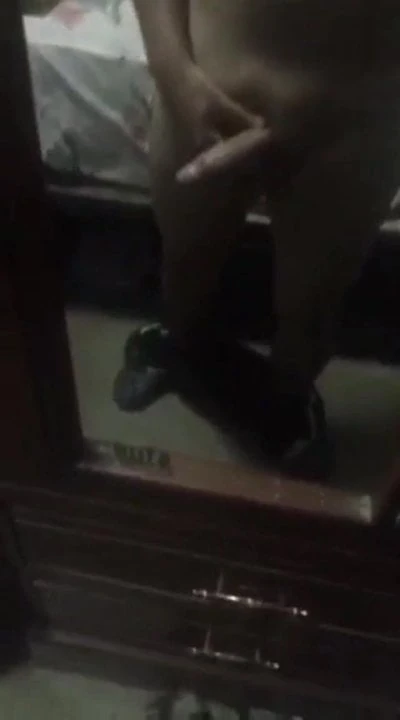 My cousin the Chubby masturbates the shower