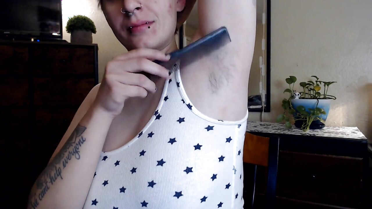 Hairy Pits Showcased Groomed
