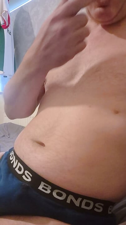Self spank and wank