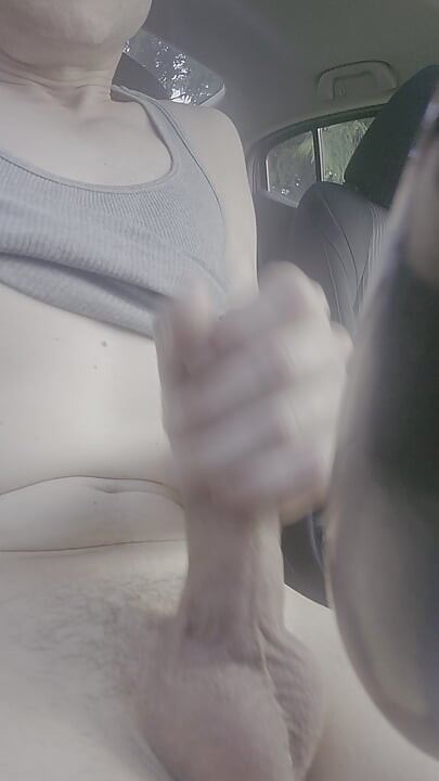 Car Cumshot