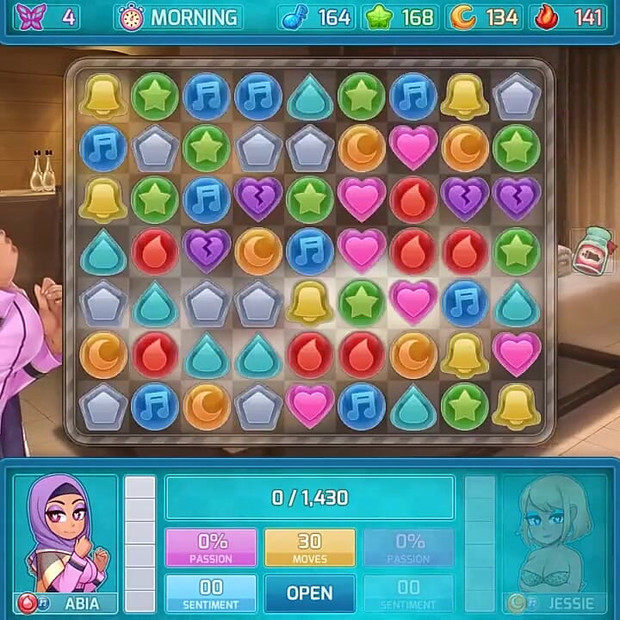 Huniepop 2 - Întâlnire dublă - partea 9 ejaculare în pizdă de Loveskysan
