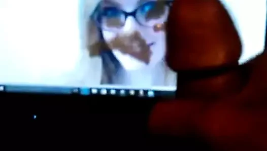lauren'in gözlüklerinde cumming