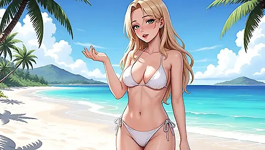 Caribbean Valentine Getaway (Anime Hentai POV)