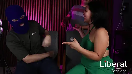 Cuckold leiht seiner frau, sie wird zu dritt gefickt hmh