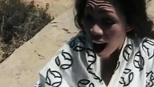 Ninja typ knallt geile asiatische milf im freien