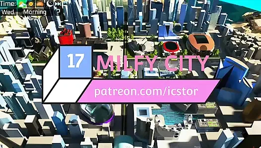 Milfy city #17 - linda nyepong dan ngentot kakiku di restuarant