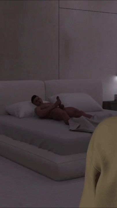 Stepmom Caught 18 Plus Stepson Jerking Cock In His Room | Clip 1
