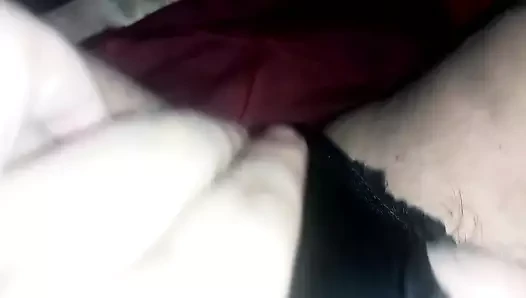 Siyah külot ve boşalmak