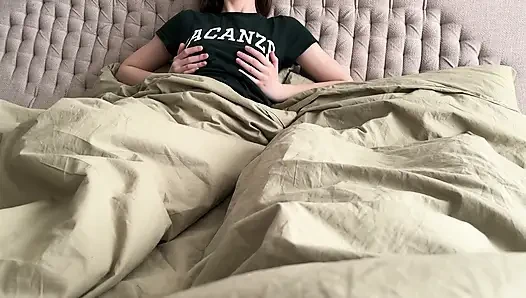 Perv Stepsis Uses Stepbro to Reach Orgasm! Cowgirl POV