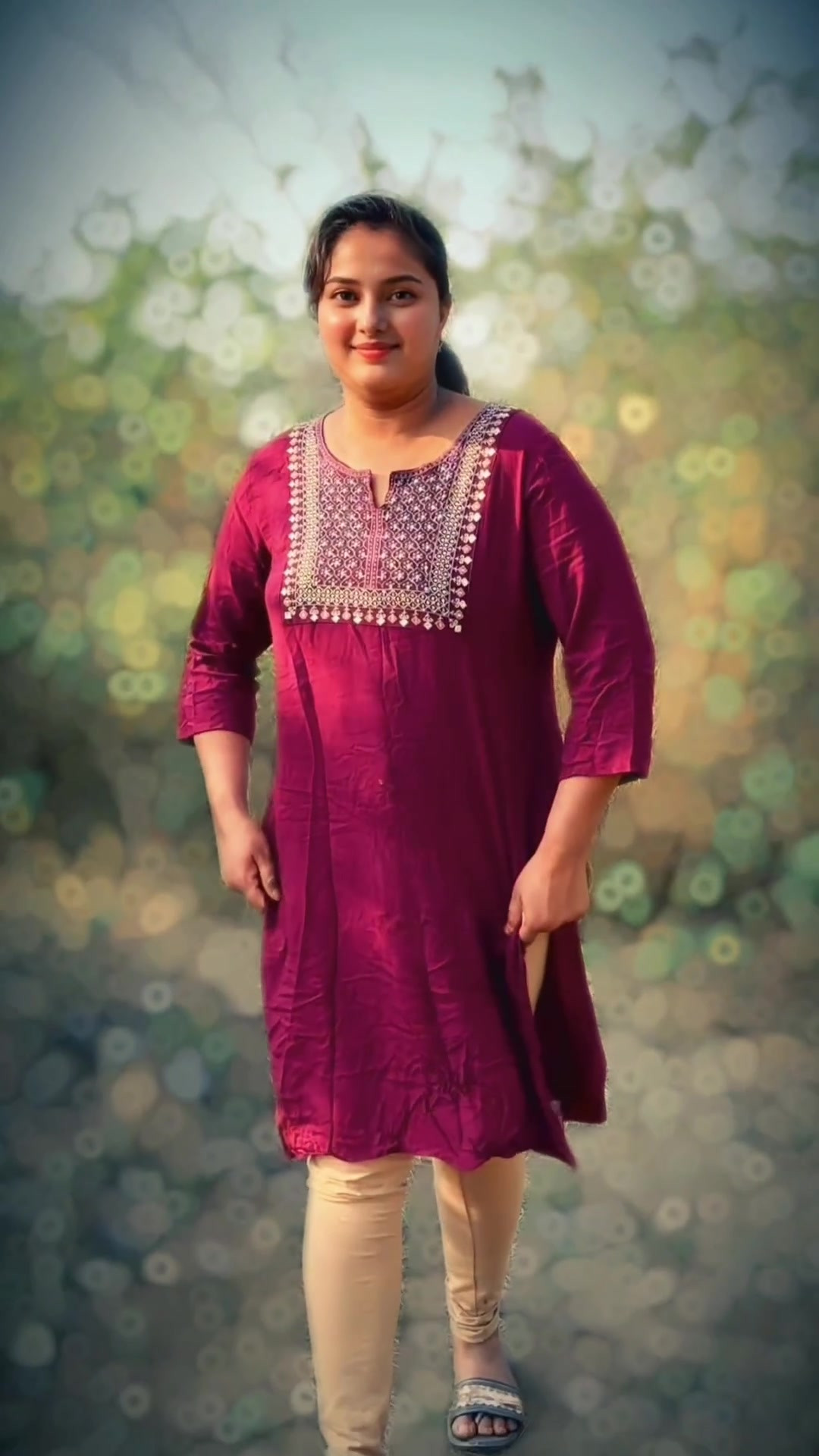 ジジャ・ジはサリ・サーヒバを説得してセックスをさせ、サリはリールを作り、屋外でセックスすることを納得しました。クリアなヒンディー語音声