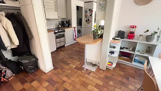 Hot wife shows off her amazing ass and gives her hubby a perfect ride