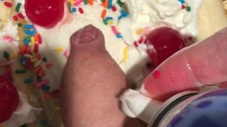 Pisang boner split