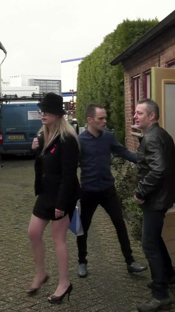 Spectacular moment from "The estate agent Cheffie Shot fucks his clients wife"
