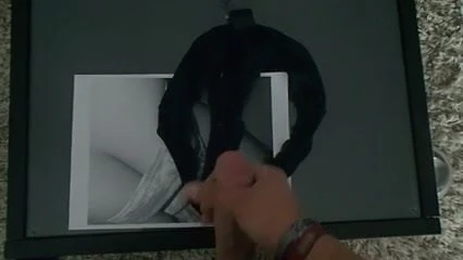 Cum on GF and her panty