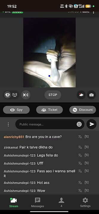 Stripchat'te canlı yayın