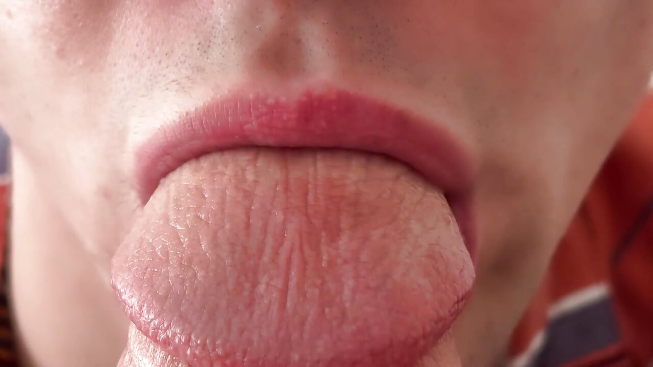 Iwoke up My Friend with a Blowjob, His Cock Got Hard Instantly, Deepthroat and Tight Twink Ass Fuck