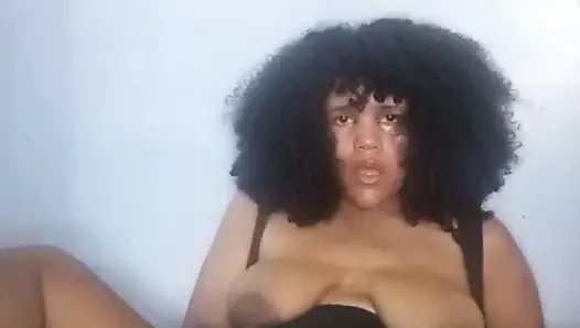 Playing with my vibrator and getting really wet