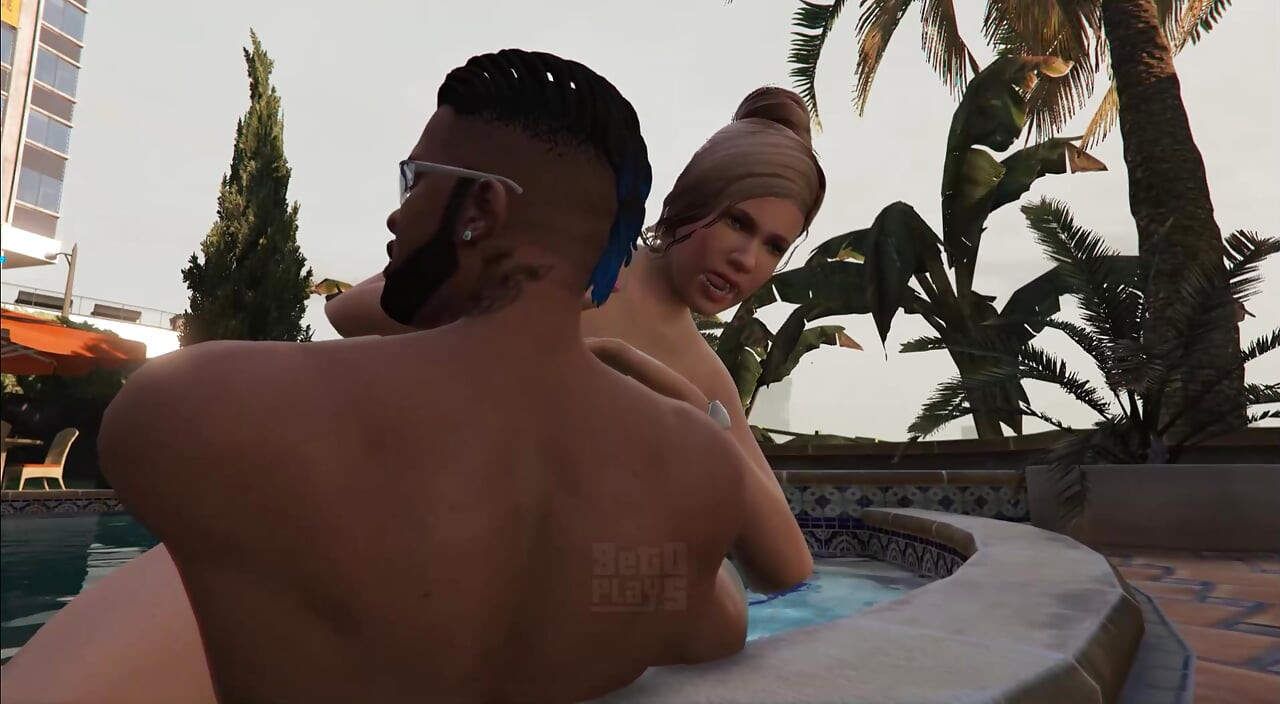 GTA 5 Franklin and Amanda Full 35 min Movie - Michael's House Affair (Compilation)