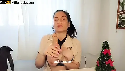 Gurumu minta kamu ngocok kontol tante seksi argentina joi