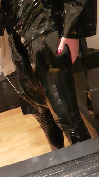 Pvc latex långa naglar