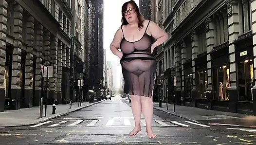 Riesin Kommt Und Wird Größer Als Das Universum