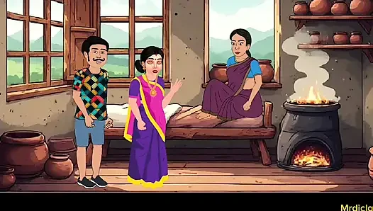 Cheating indian girlfriend sex with her colleague