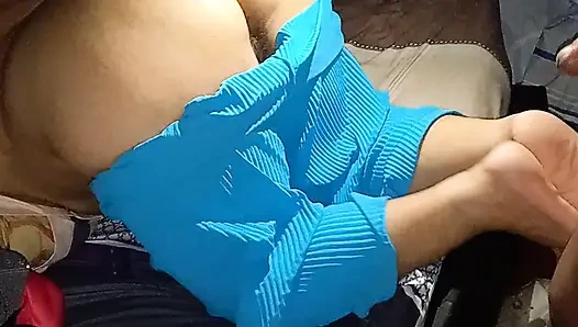 It's okay but hurry up my parents are about to come back