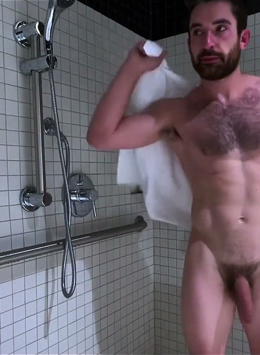Showering at the gym after my workout