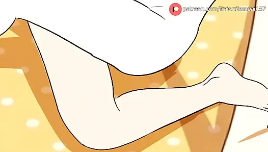 Nami and Nico Robin Making Wild Scissors - The Two Straw Hat Sluts Rubbing Their Wet Pussies