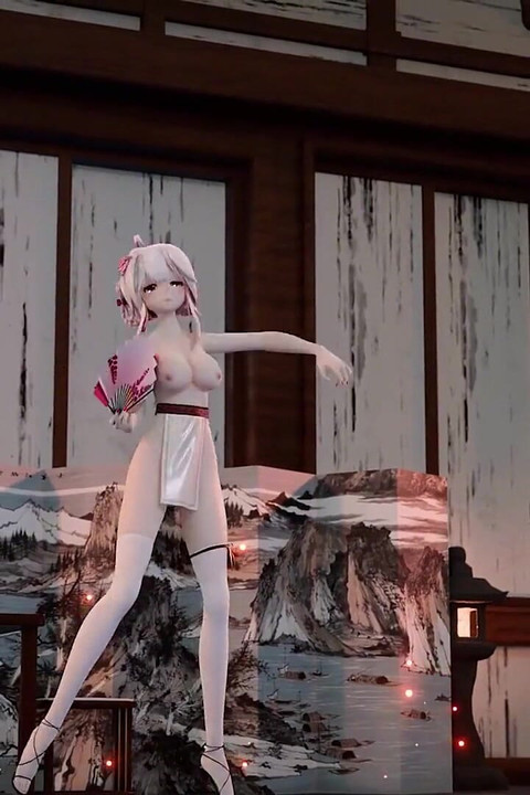 [mmd] 弱音 寄明月 古风情趣旗袍诱惑舞女