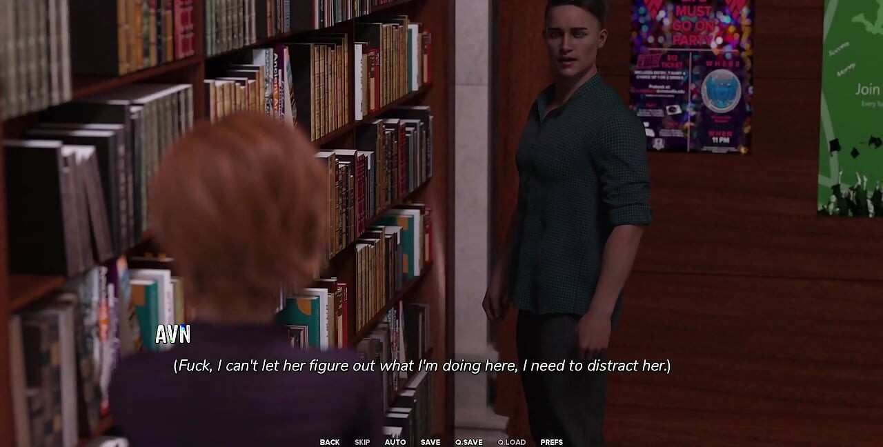 Trường đại học cấm kỵ - Nerdy Futa Ginger đeo kính mời tôi xuống tầng hầm